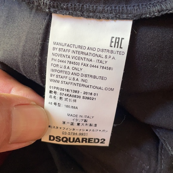 DSQUARED2 PANTS - Picture 13 of 16